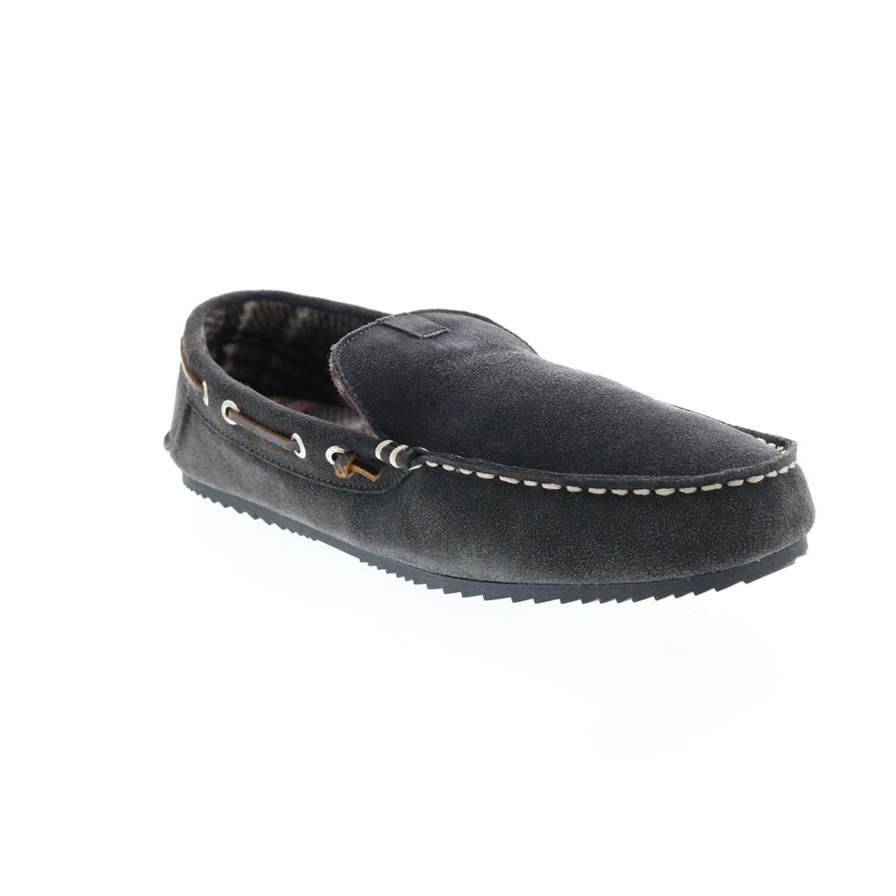 NEW!! Men’s Clarks Kalel Rory Grey Suede Slipper Size 14M